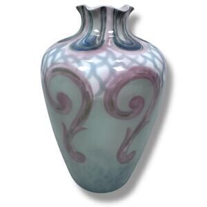 Antique Rosenthal Art Nouveau Hand Painted Porcelain Vase 5.75" Early 1900s Rare